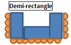 Demi-rectangle